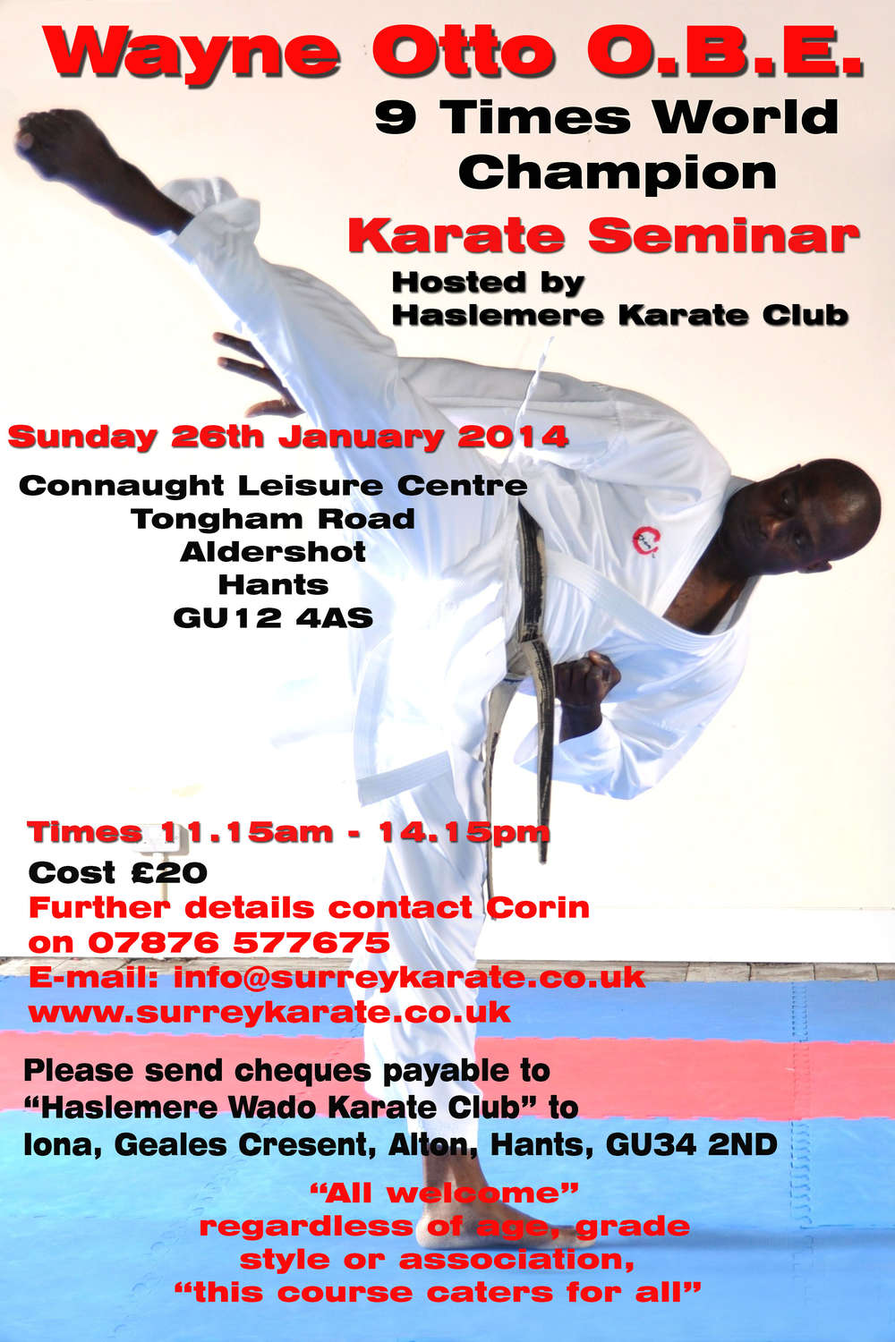 Karate Seminar, Aldershot, UK